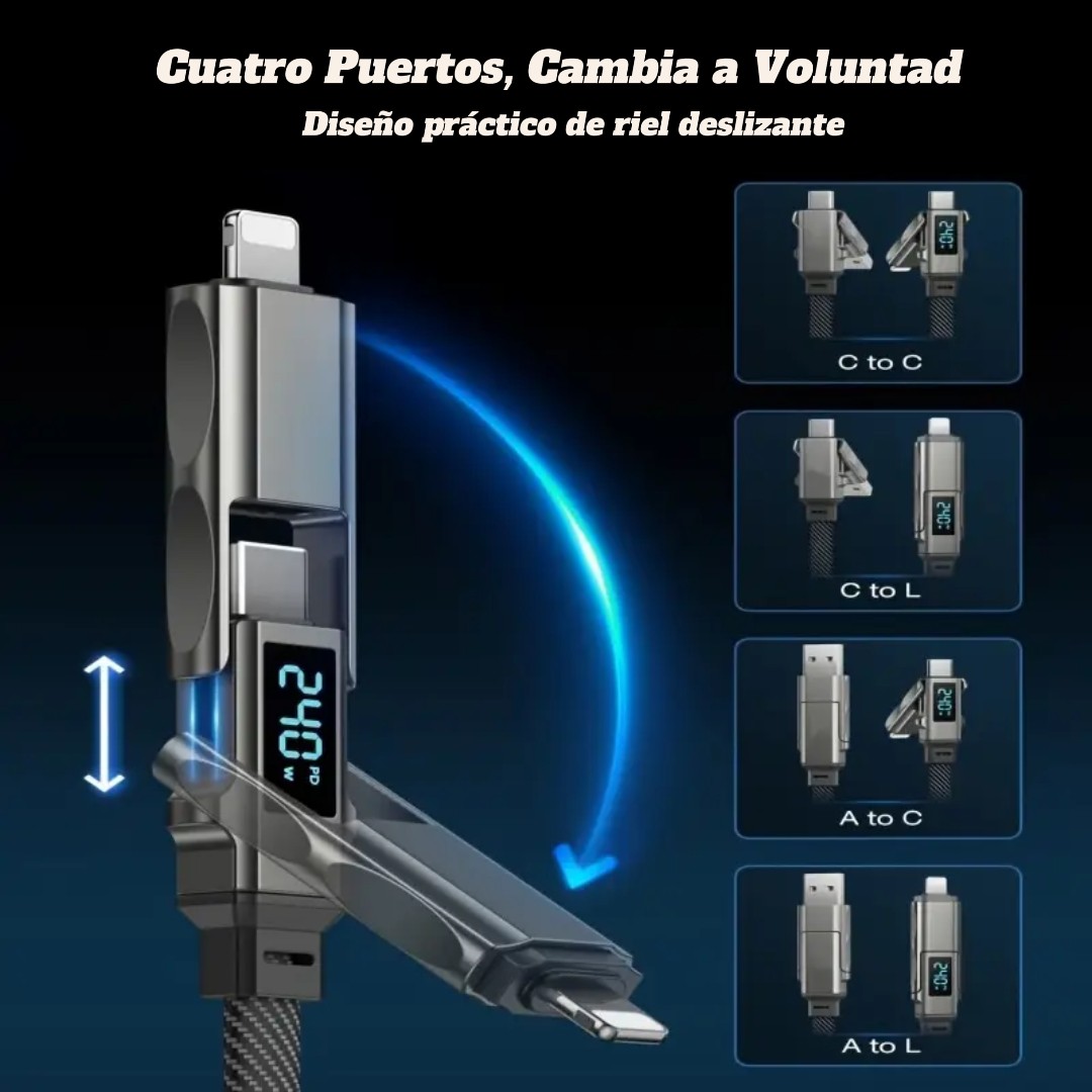Cambia de conector a voluntad